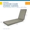 Classic Accessories Weekend 80" x 26" x 3" Outdoor Chaise Cushion, Moon Rock CMRCE80263 - alternate 7